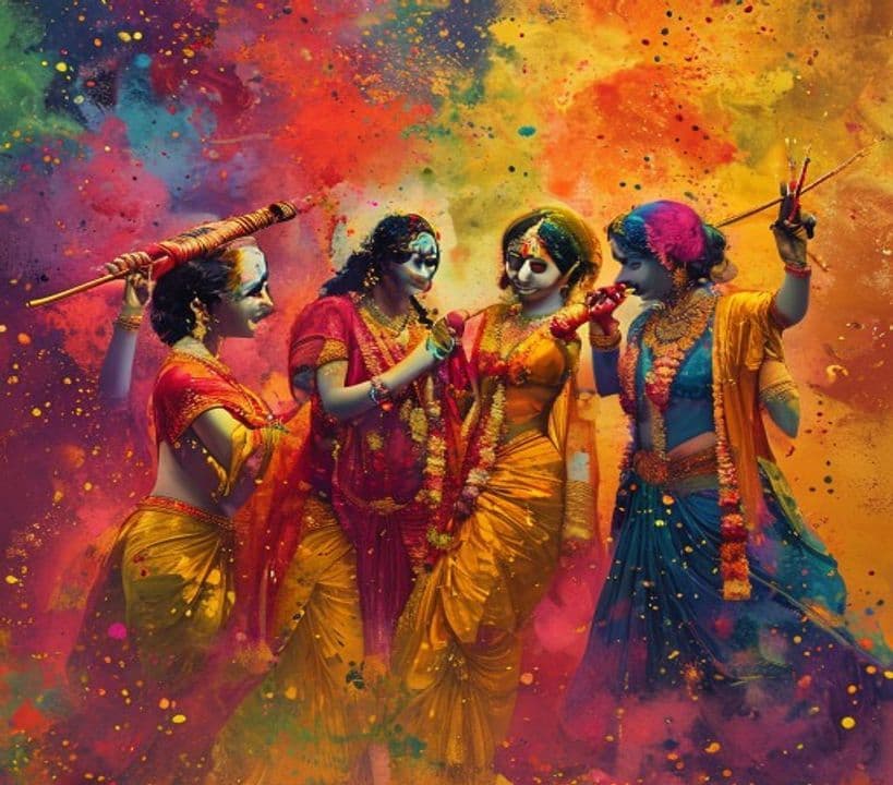 Holi - the festival of colour & spring
