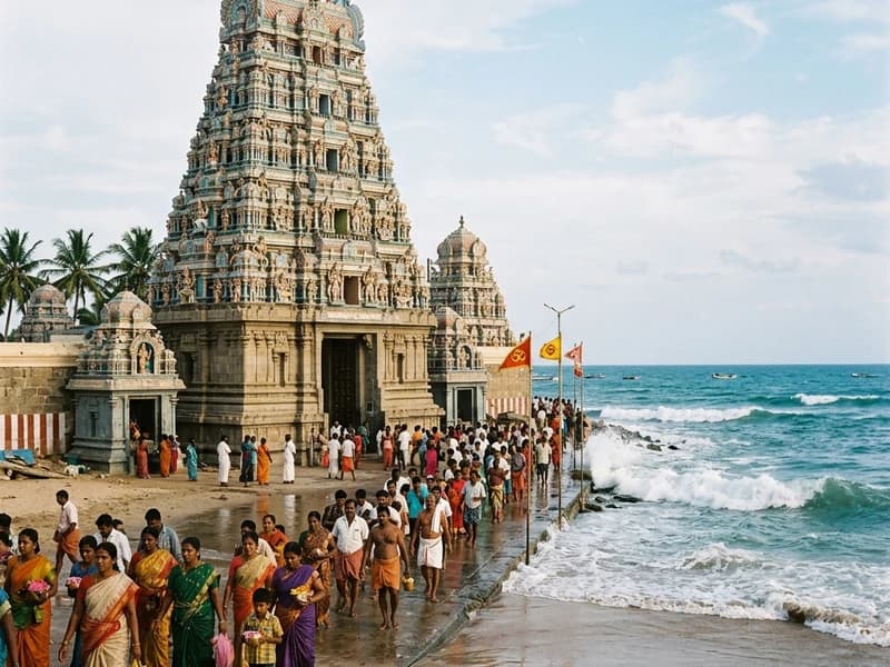 Thiruchendur temple photo