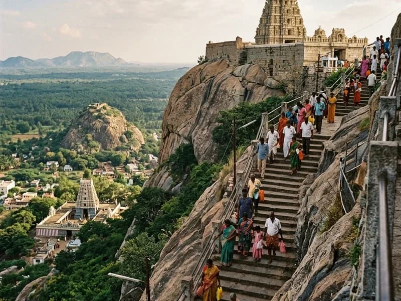 Sholinghur - Yoga Narasimha temple photo