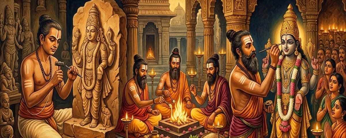 Murti & Prana-Pratishtha - how a stone becomes a living deity
