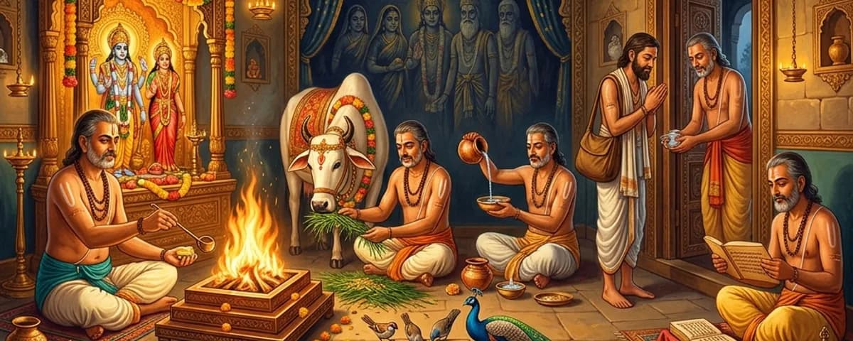 Pancha Mahayajna - the five daily duties of a householder