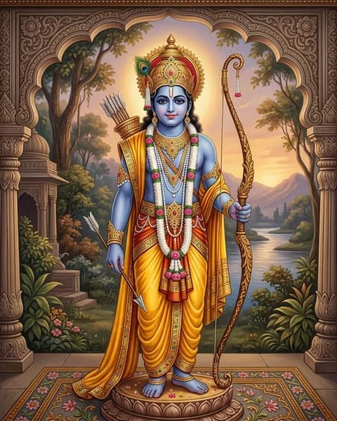 Rama portrait