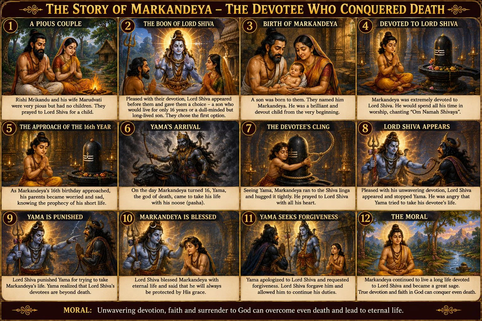 Markandeya — devotion that conquered death