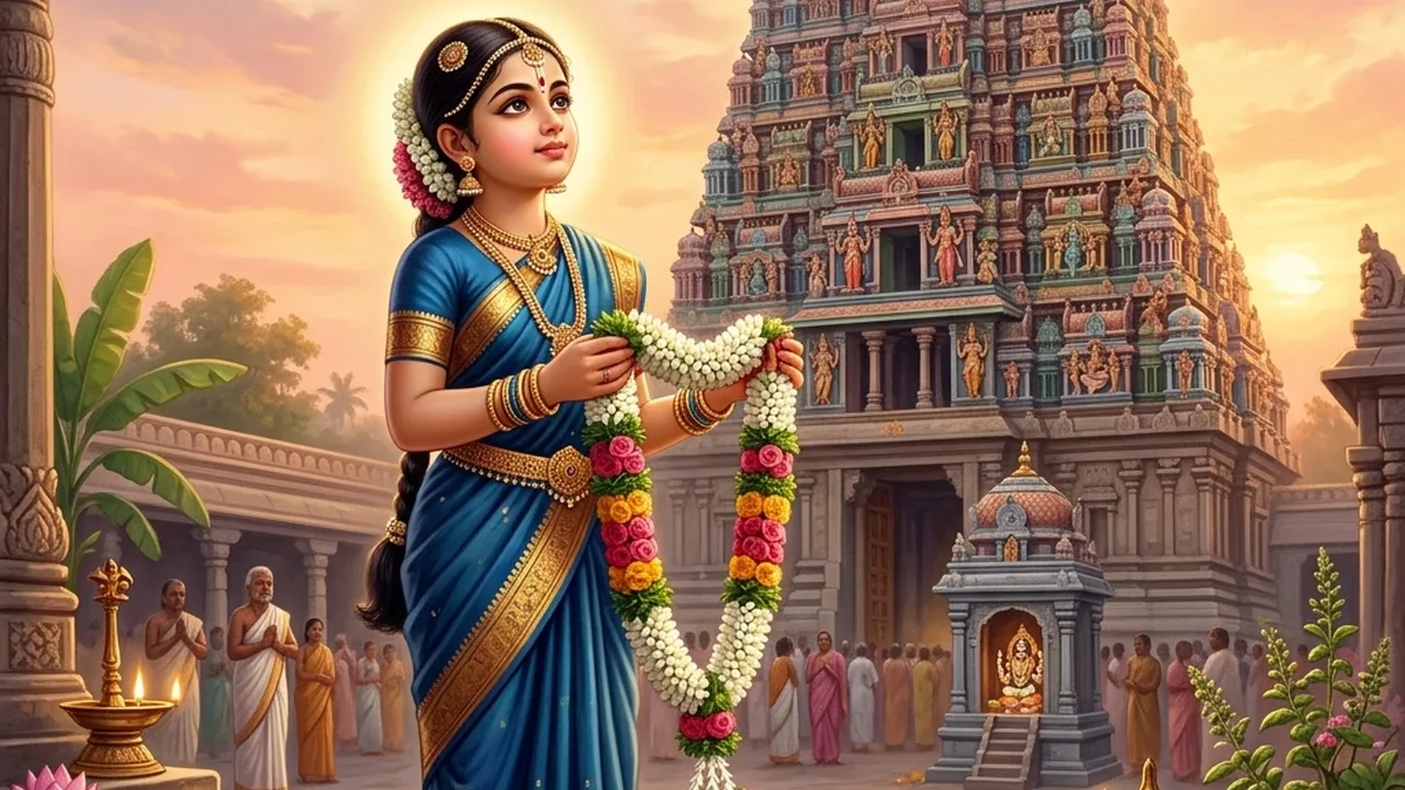 Andal - the Tamil girl who married Vishnu
