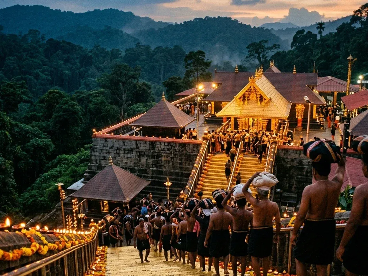 Sri Dharma-Sastha at Sabarimala